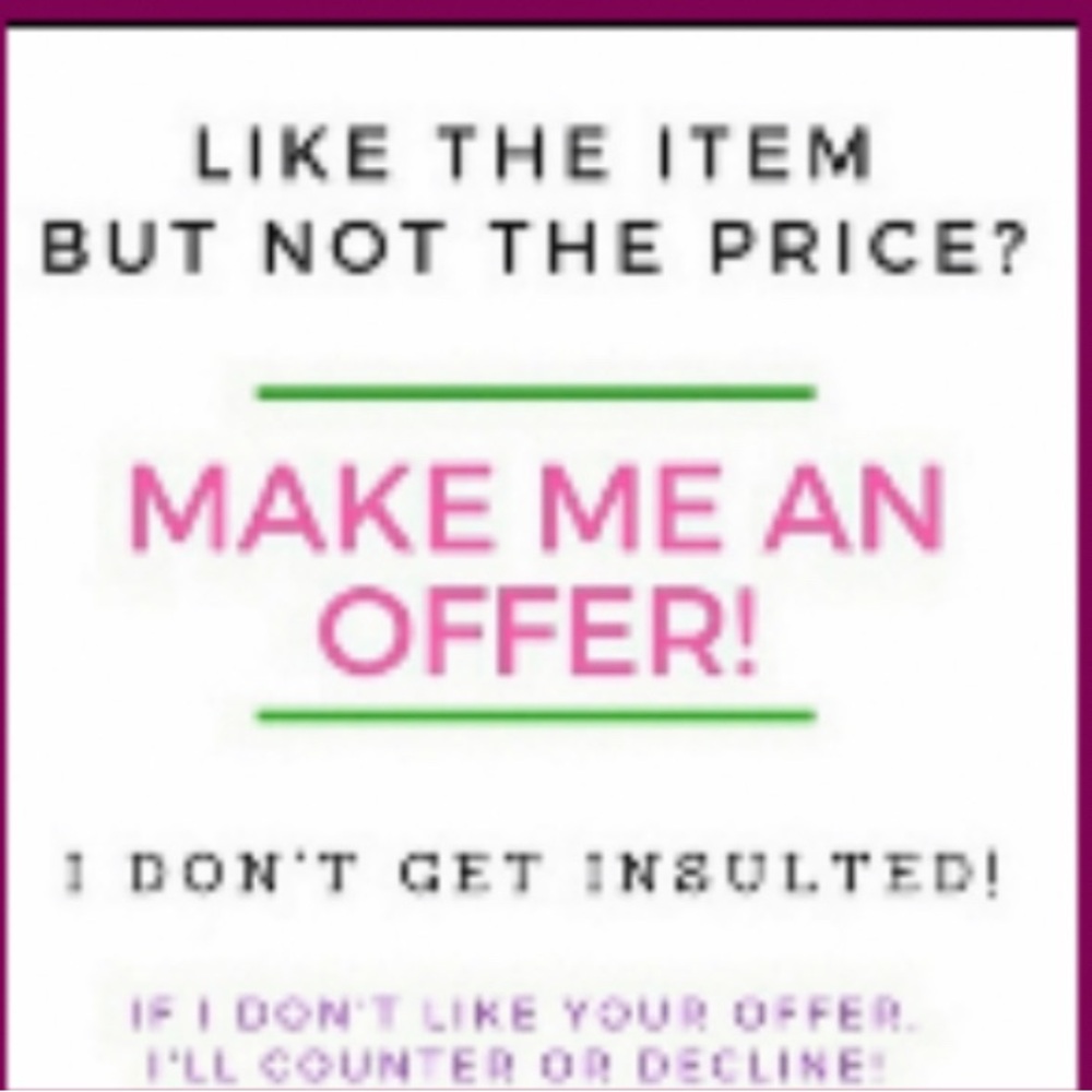 Make me an offer